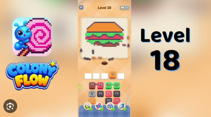 Colony Flow Level 18 Walkthrough